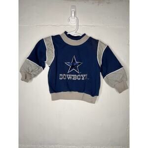 Vintage 90s Touchdown Club Dallas Cowboys 18mo Sweatshirt NFL Football